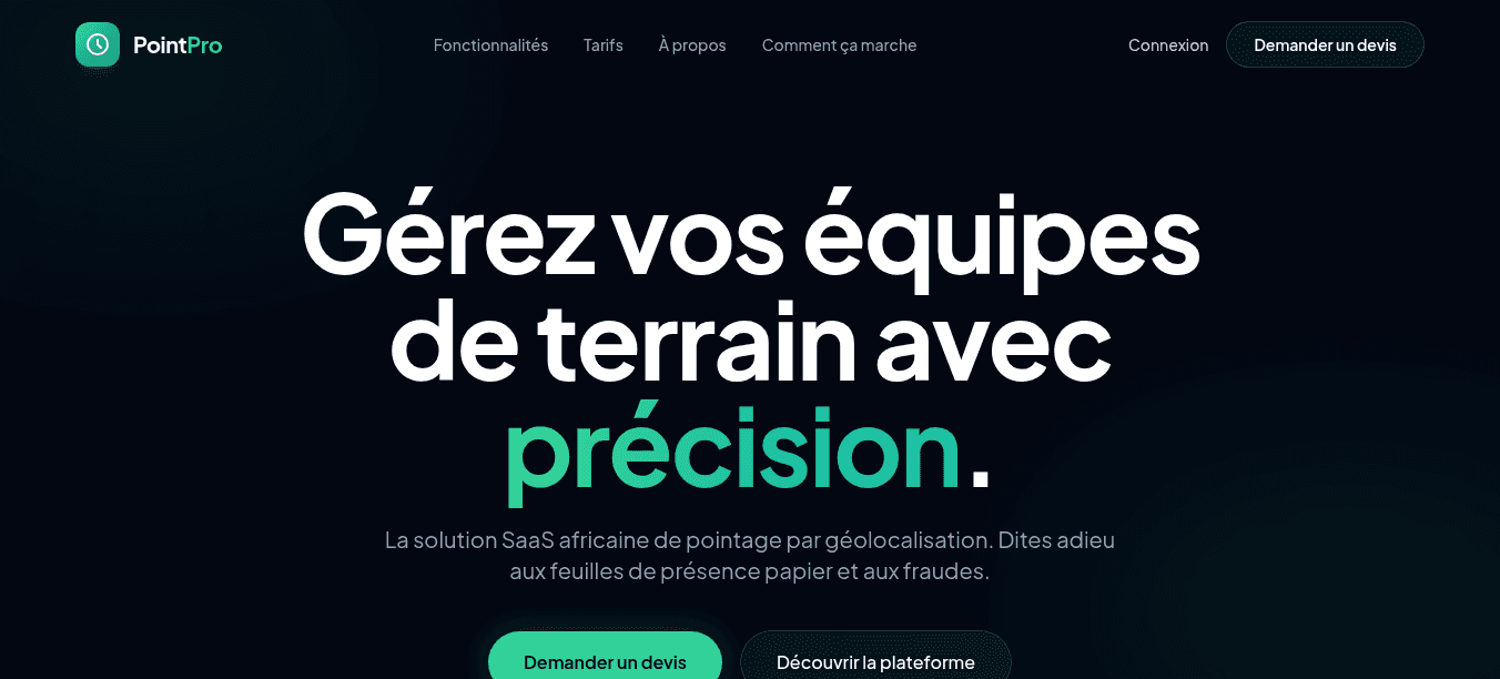 Couverture du projet PointPro
